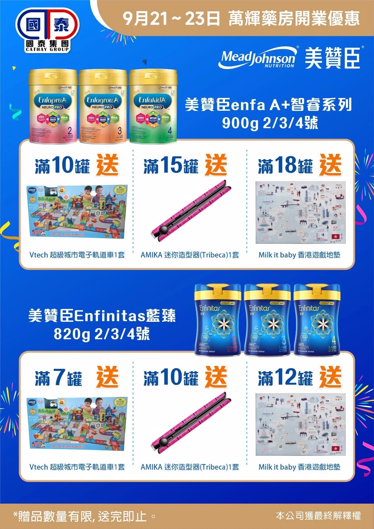 🎉熱烈歡迎萬輝藥房加入國泰集團🎉 優惠大酬賓嚟啦🥳 - 圖片 10