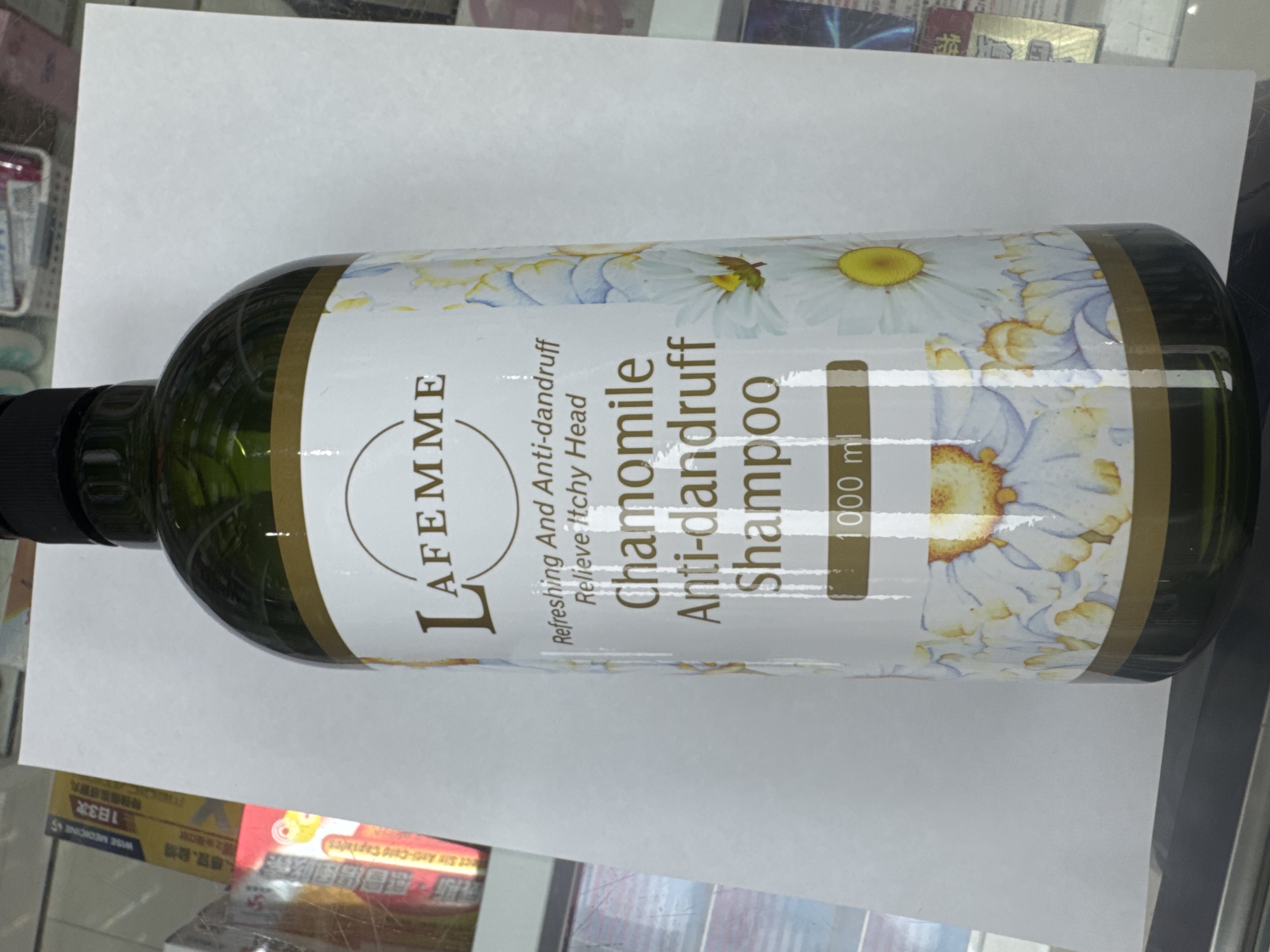 LAFEMME洗髮露1000ML(洋甘菊柔亮)