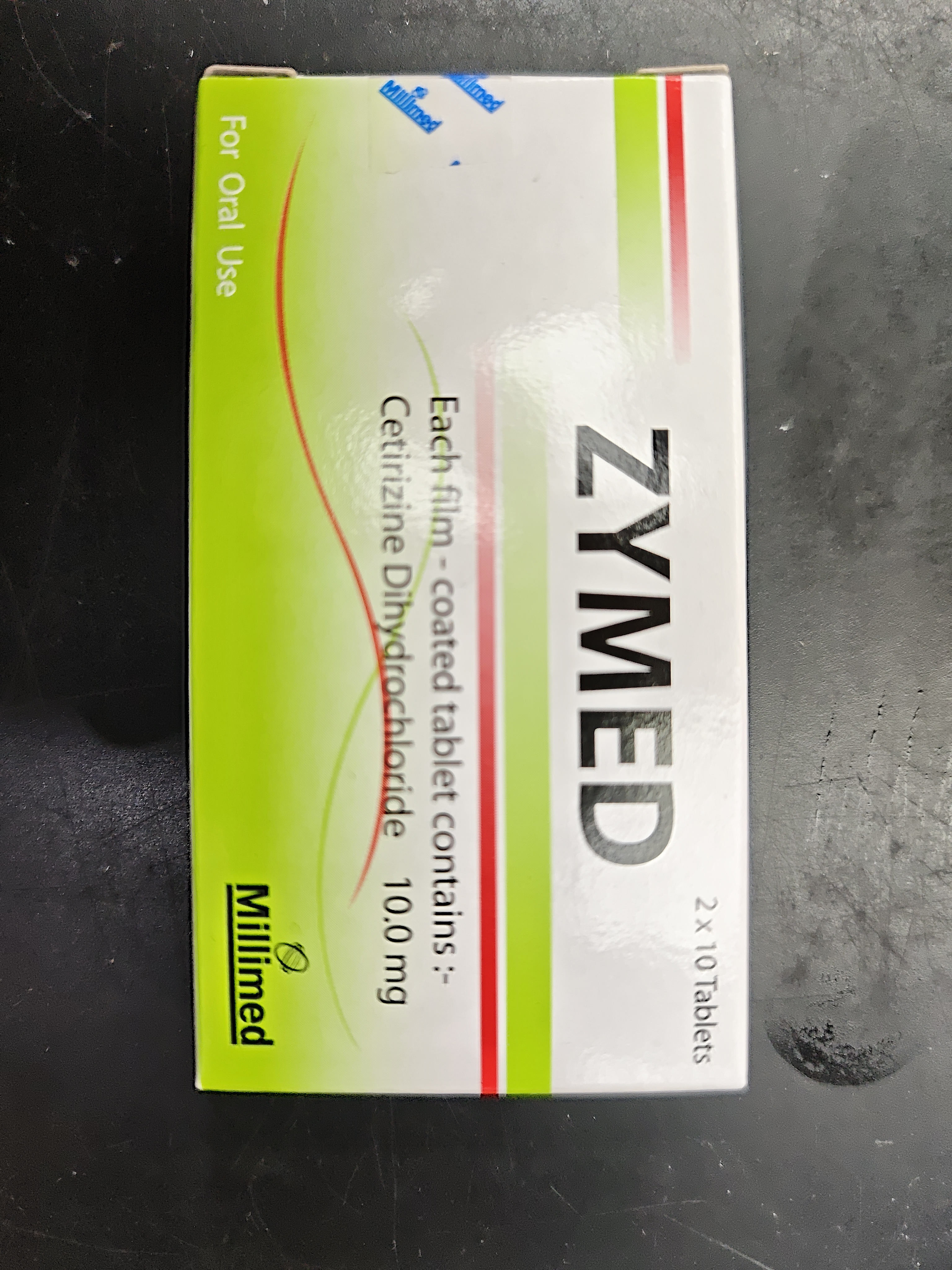 Millimed ZYMED 抗過敏20粒
