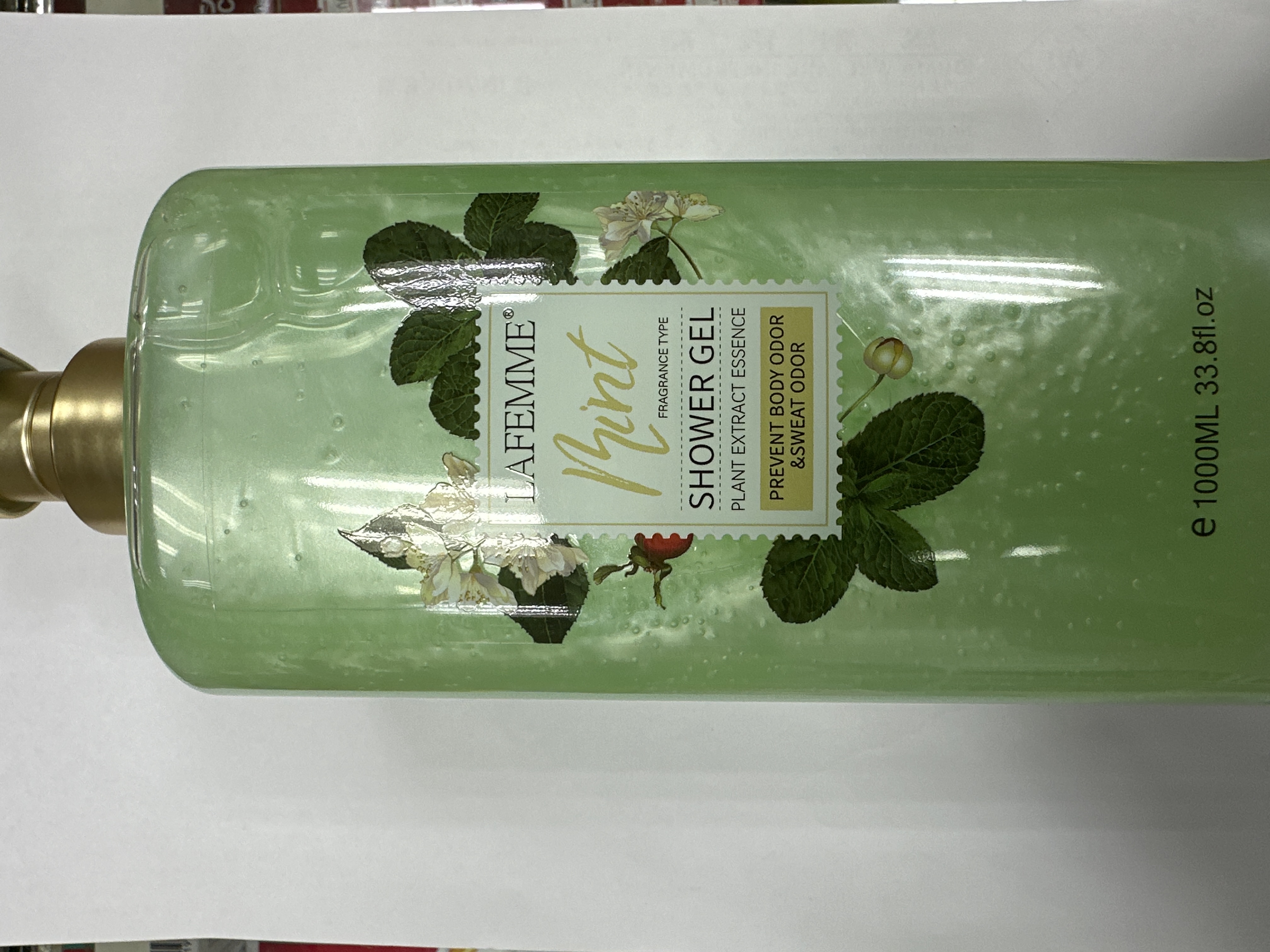 LAFEMME香氛沐浴露1000ML 薄荷味