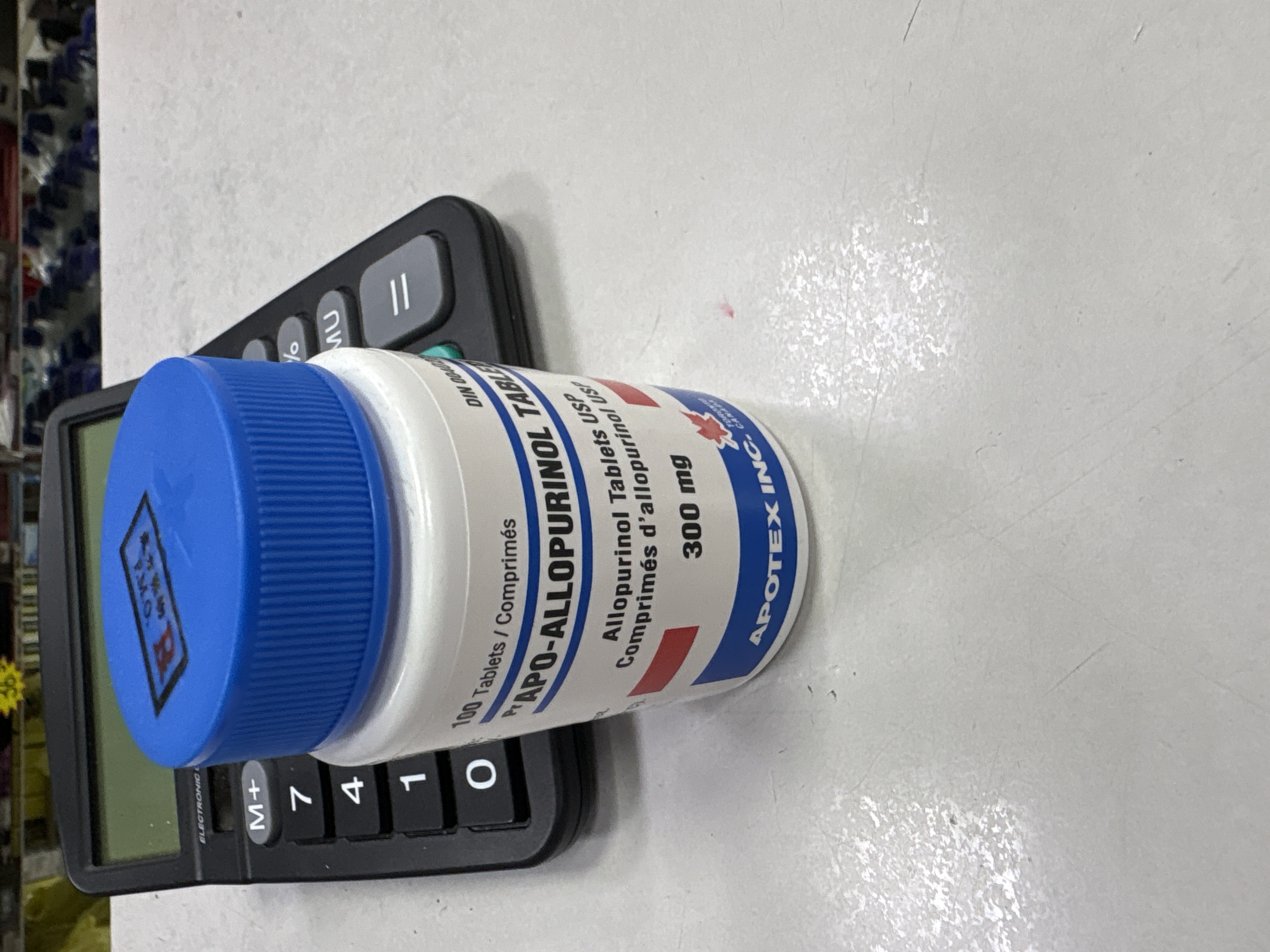 [OPD]APO-ALLOPURINOL TAB. 300MG