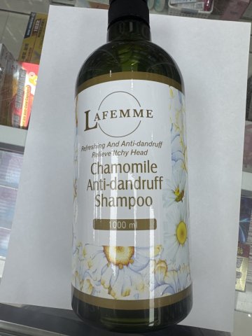 LAFEMME洗髮露1000ML(洋甘菊柔亮)