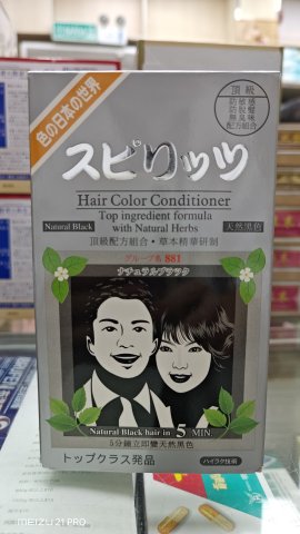 日本世界染髮膏 881