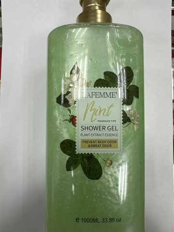 LAFEMME香氛沐浴露1000ML 薄荷味