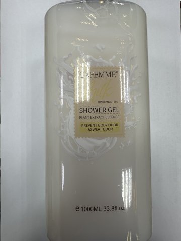 LAFEMME香氛沐浴露1000ML 牛奶味