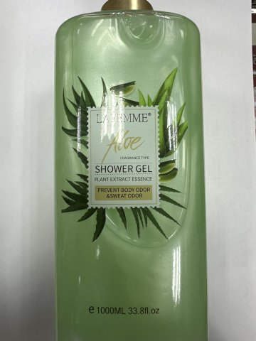 LAFEMME香氛沐浴露1000ML 蘆薈味