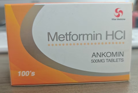 Wise Metformin HCI ANKOMIN_500mg_100`s