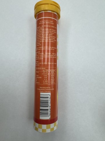 TipTop Vitamin-C 泡騰片_橙味_20片