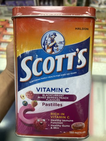 Scotts 司各脫維他命C軟糖150粒