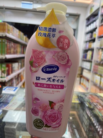 佳美玫瑰愛戀香氛沐浴乳1500ml