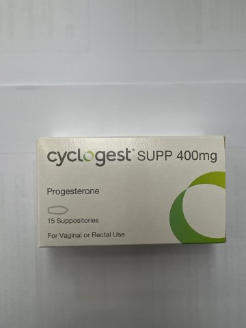 CYCLOGEST SUPP 400MG 15粒裝