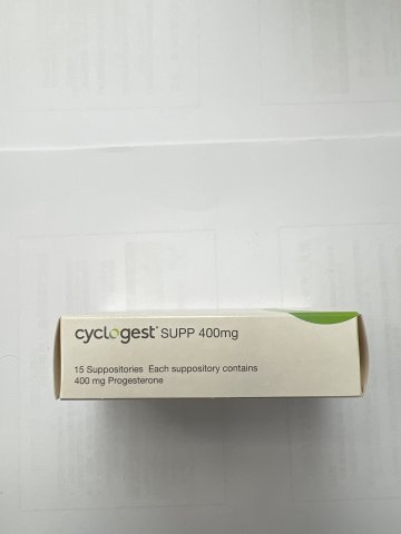 CYCLOGEST SUPP 400MG 15粒裝
