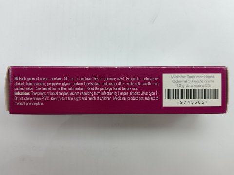 CICLOVIRAL CREAM 10G