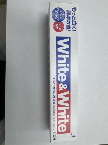 日本獅王White & White牙膏150g