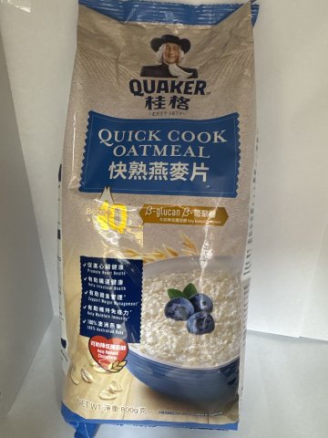 桂格快熟燕麥片-煲-包-藍色