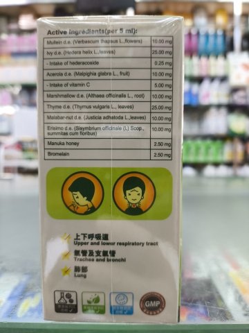 Guardium Kids Lung Syrup 兒童氣順安 100ml