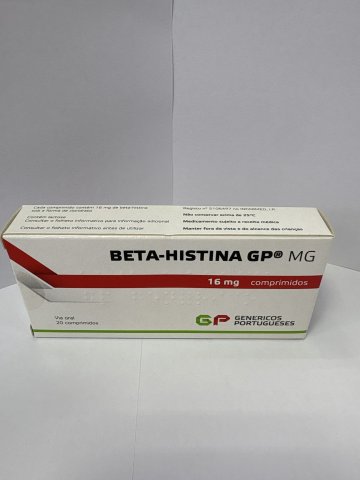 [OPD]BETA-HISTINA GP TAB. 16MG