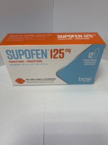 [OPD]SUPOFEN SUPP. 125MG