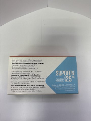 [OPD]SUPOFEN SUPP. 125MG