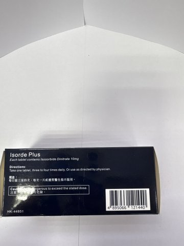 [OPD]ISORDE PLUS TAB. 10MG