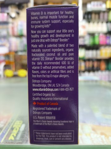 Kids Ddrops Booster Vitamin D 600IU