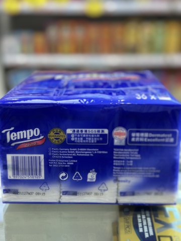 Tempo得寶迷你裝紙巾（無味）36包