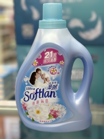 柔麗超濃縮柔順劑-藍色1L