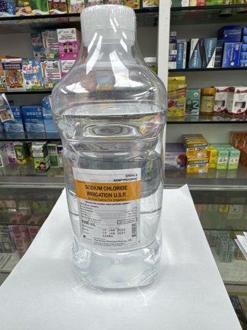 Irrigation sodium chloride inj USP 生理鹽水1000ml