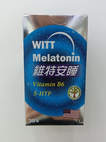 WITT Melatonin維特安睡 30s