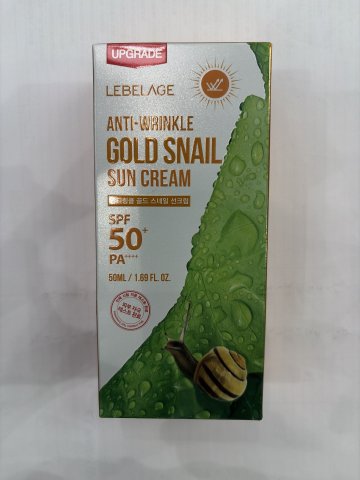 Lebelage金蝸牛抗皺防曬霜SPF 50+PA+++50ml(新包裝)