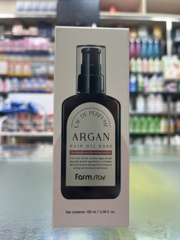 FARM STAY香水摩洛哥髮尾油100ML-玫瑰(粉)