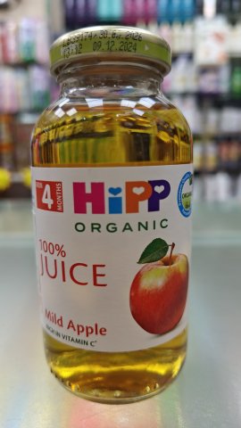 HIPP 有機純蘋果汁200ml單支(贈品)