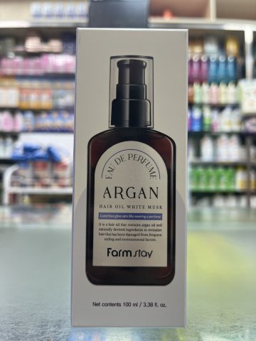 FARM STAY香水摩洛哥髮尾油100ML-白麝香(藍)
