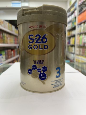 惠氏S-26金裝 GOLD 3號(新裝)850G