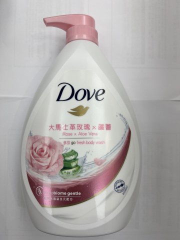 Dove多芬沐浴乳1000cc玫瑰