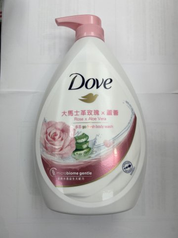Dove多芬沐浴乳1000cc玫瑰
