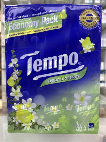 Tempo得寶迷你裝紙巾（水梨花味）36包