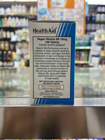 Vitamin B6 10mg Tabs 100s
