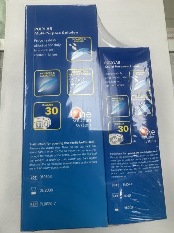 Polylab保麗亮隠形眼鏡水360ML