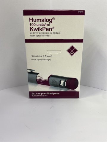 HUMALOG 100U/ML KWIKPEN