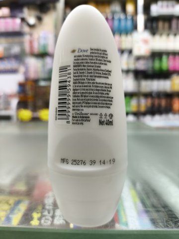 多芬 女士 無印乾爽止汗香體走珠 40ml