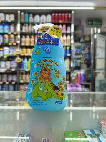 Bobo fruit 洗髮沐浴2合一（葡萄+藍莓）700ML
