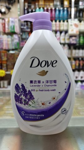 Dove多芬沐浴乳1000cc薰衣草