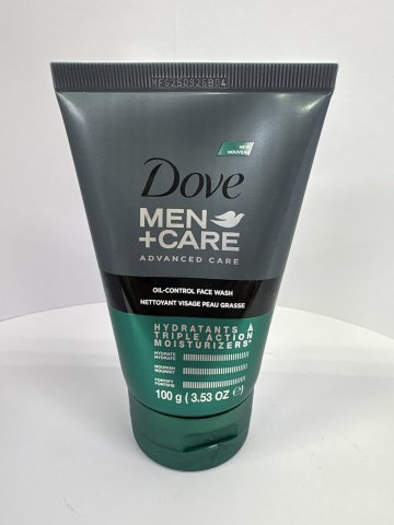 DOVE多芬男士潔面乳100G-控油(綠)