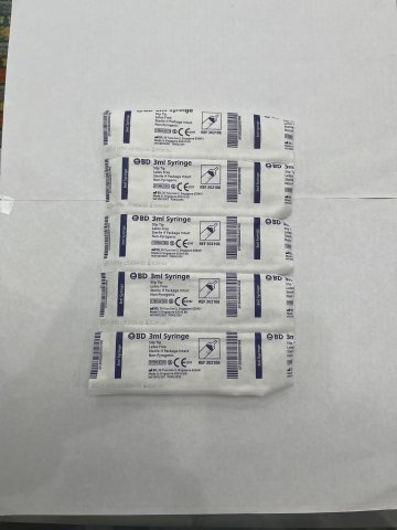 BD 3ML D.SYRINGE針筒(不附針咀)