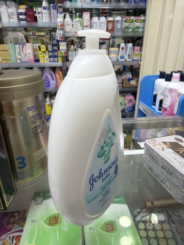 強生嬰兒(牛奶)沐浴露(泵裝白色)