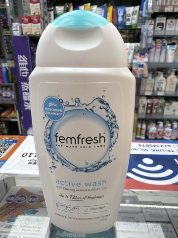 英國Femfresh女性護理液-百合味（藍）