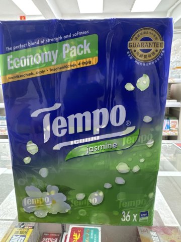Tempo得寶迷你裝紙巾（茉莉花味）36包