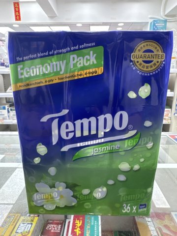 Tempo得寶迷你裝紙巾（茉莉花味）36包