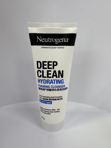 Neutrogena露得清深層淨化保濕洗面乳100G(藍字)